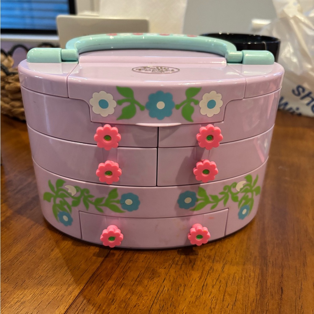 COMPLETE Vintage 1991 Polly Pocket Beauty Case Play-Set,
